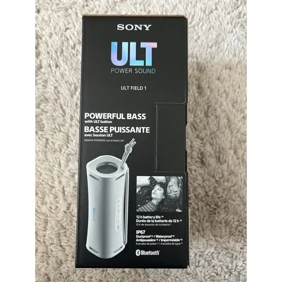 Sony ULT Field 1 Wireless Bluetooth Speaker SRS-ULT10/WC Off White Brand New