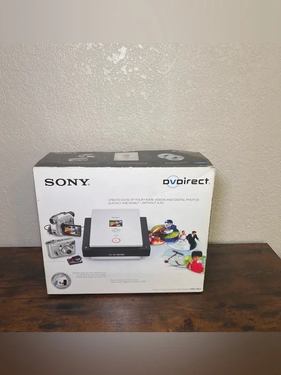 SONY VRD-MC1 DVDirect Multi-function DVD Recorder DAMAGED BOX