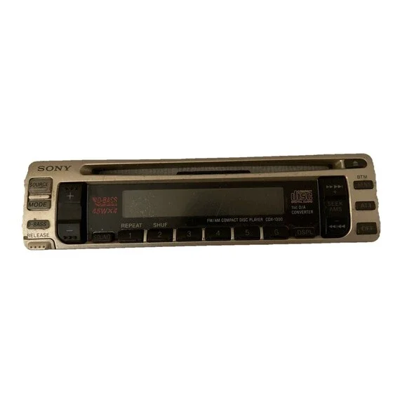 Sony CDX-1300 Replacement Faceplate For Car Stereo