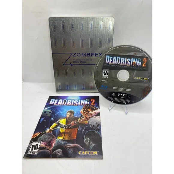 DEAD RISING 2 Zombrex Edition Sony PlayStation 3 PS3 Steelbook