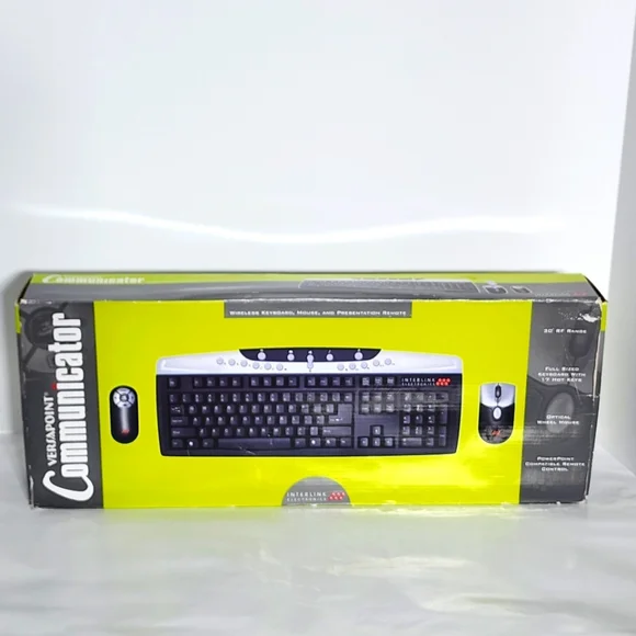 VERSAPOINT‎ Interlink electronics communicator wireless keyboard, mouse, …