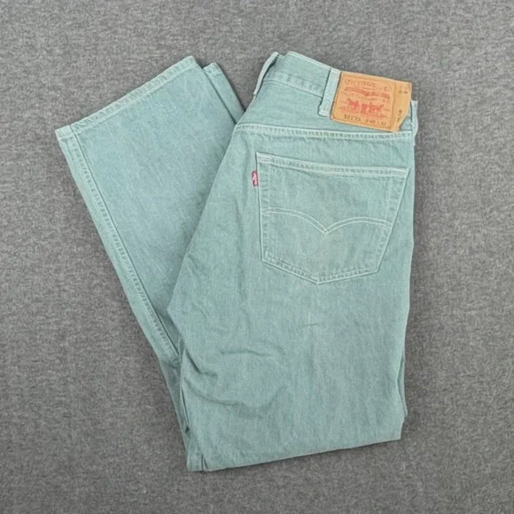 Levi's 501XX Button Fly Jeans Men 40x32 (fits 36x28)‎ Vintage Style LS&Co Rivets