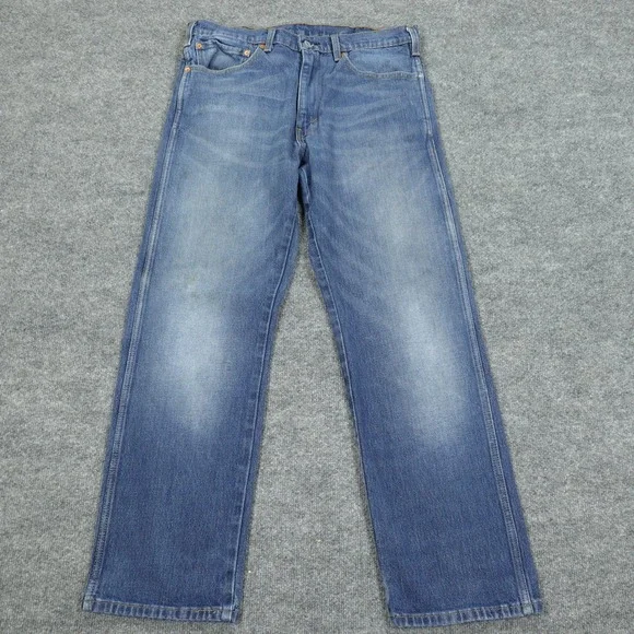 Levi's Jeans Mens 36x32 Blue Western Fit Strong Technology Stretch Denim