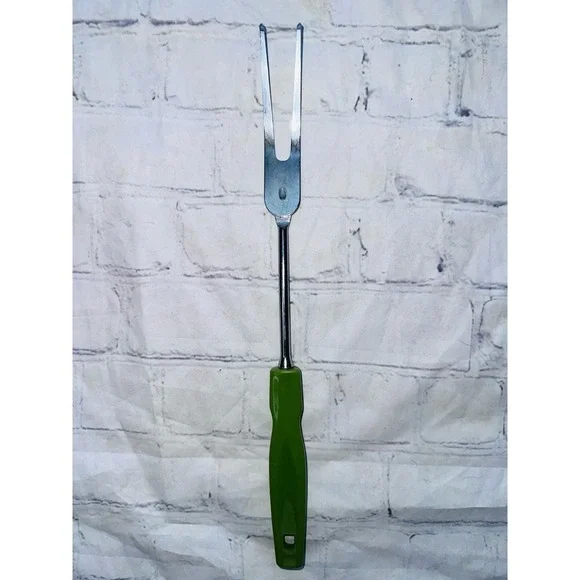 Vintage 2 Prong Serving Meat Turning Fork 12