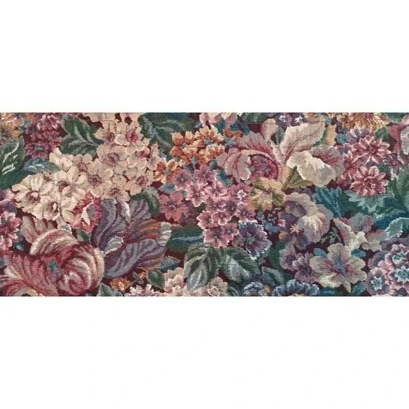 Curtron Vintage Floral Balloon Valance Curtain Window Treatments 80