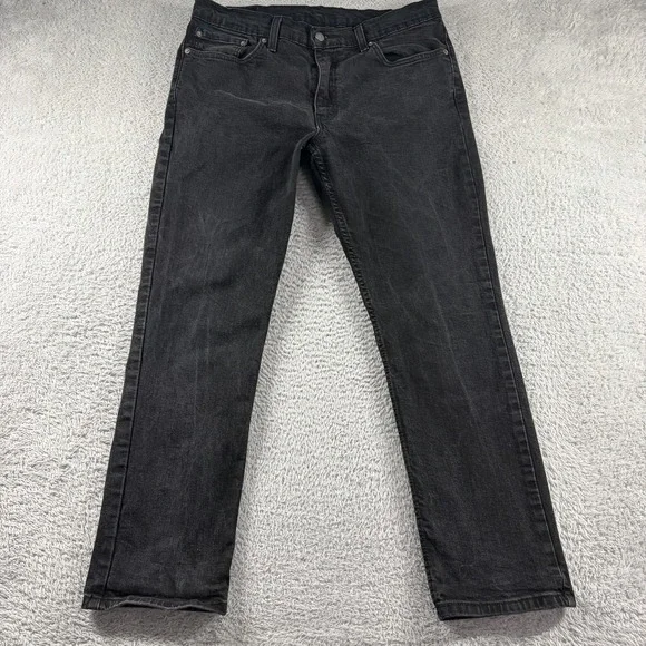 Levi 511 Jeans Black Mens 36x30 (32x28) Taper‎ Rocker Grunge Emo Metal
