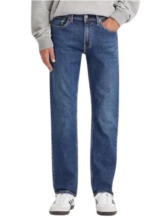 Levi Strauss Mens 514 Straight Fit Jeans 32X32 Cotton Blend Denim Blue Classic