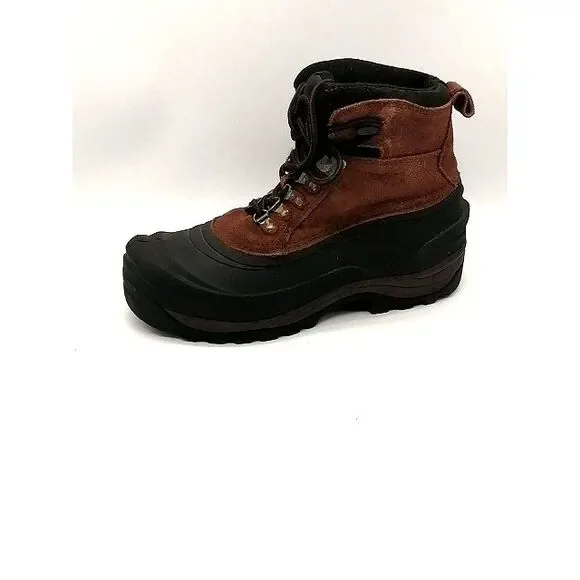 Tamarack‎ Boots Mens Brown 8 Winter Insulated Shoe Leather Thermolite CST-710M