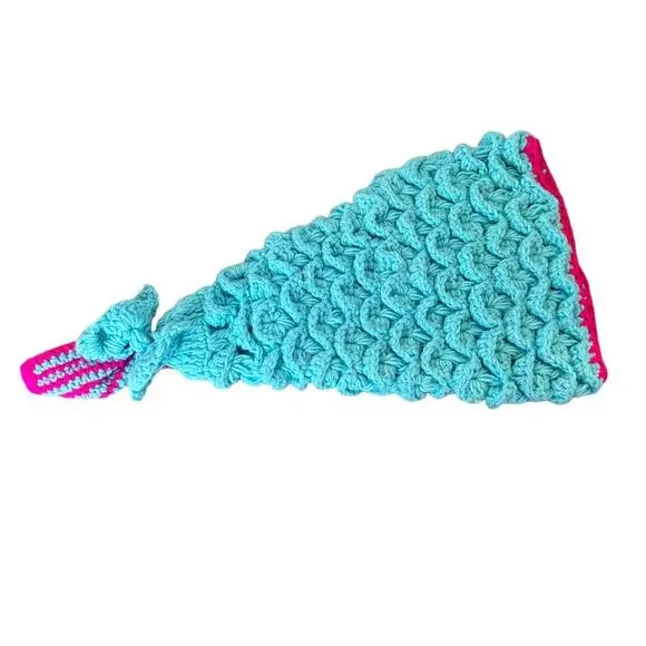 Crochet Mermaid Tail Newborn Photography Prop