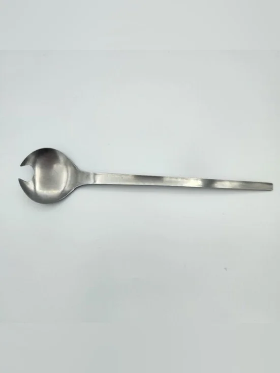 Vintage Mid Century Modern Stainless Steel Salad Serving Fork Spoon‎ Japan