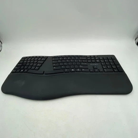 Kensington Pro Fit Ergo Wireless Keyboard Black K75401US Bluetooth Untested