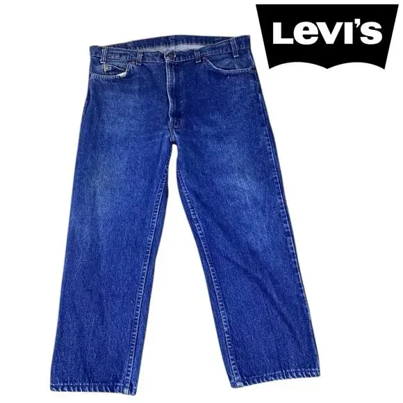 VTG Levis Jeans 509 Orange Tab 38x24 No Care Tag‎ 1980s Denim Made In USA
