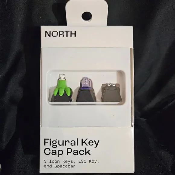 Figural Key cap Halloween pack 3 Icon keys, esc key, and spacebar