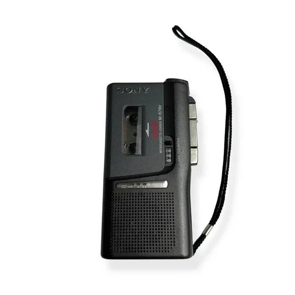 Sony M-679V VOR Handheld Pocket Microcassette Recorder Player For Parts/Untested