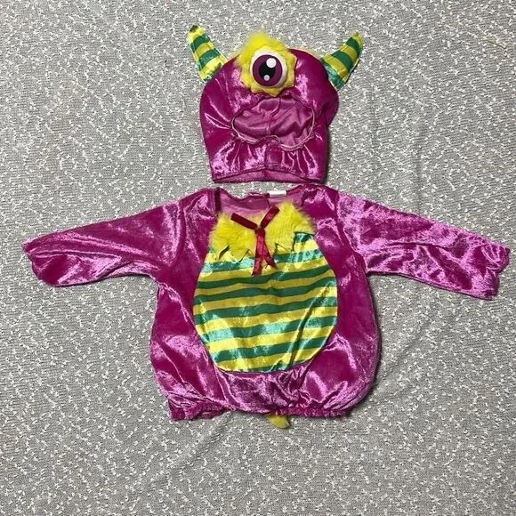 Pink  Mini Monster Halloween Costume Size 6-12m 6m 12m