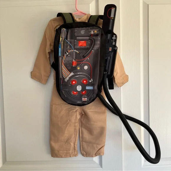 Ghostbusters Deluxe Halloween Costume Size 18+months - 2T plus Proton Pack NWT