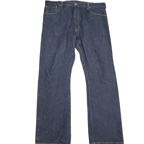 Levis 517 Bootcut Jeans‎ Mens 42W34L Indigo Blue 00517-0216 Big & Tall Denim