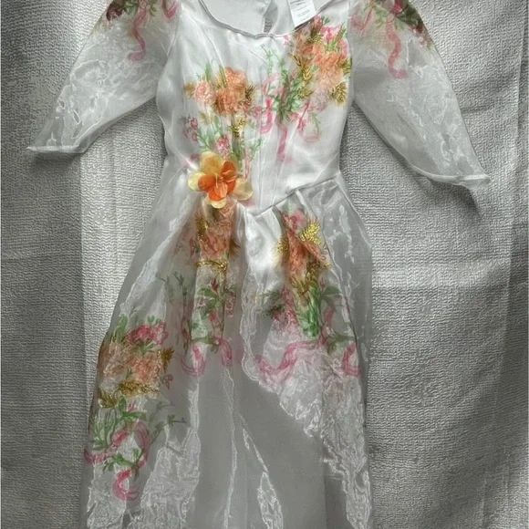 Disney Belle's Celebration Dress with Floral Accents