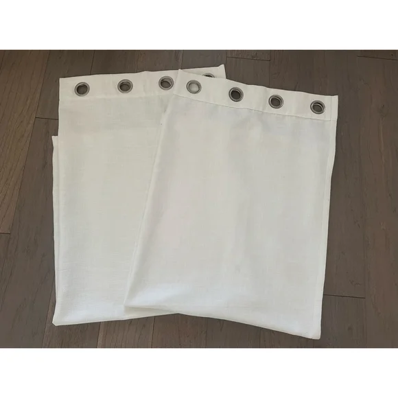 Linen Look Curtains 62 Inch Light Filtering Farmhouse