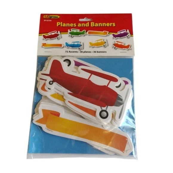 Edu Press Teachers Created Planes And Banners 72 Accents 36‎ Planes 36 Banners