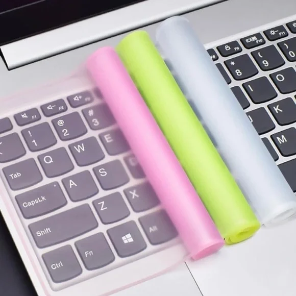 💞 New Pack of 3 Colorful Silicone Keyboard Covers