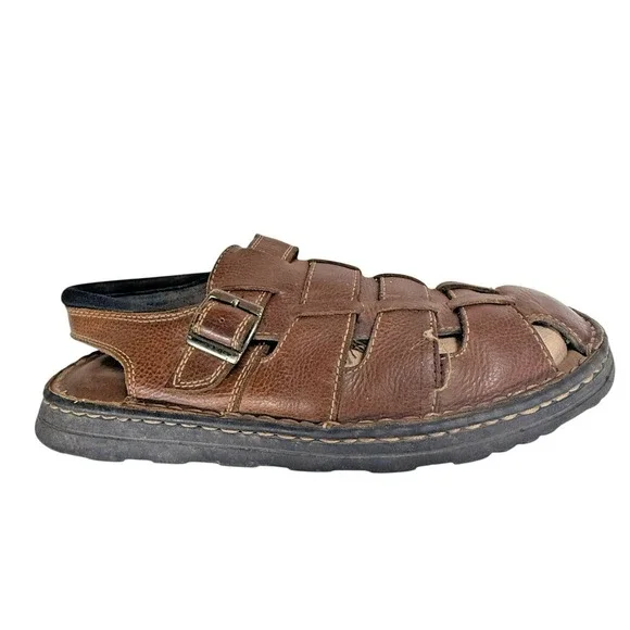 Men's sonoma leather‎ fisherman sandals size 12 GUC