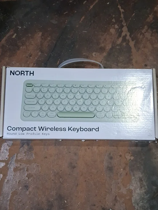 NORTH Compact Wireless Keyboard - Mint Green