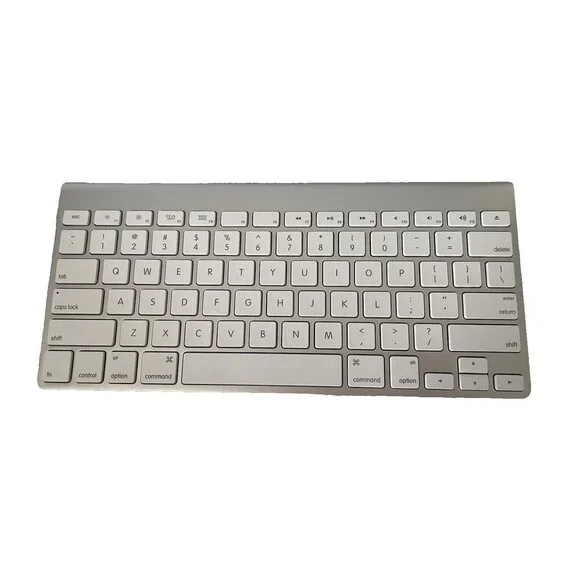 Apple Wireless Keyboard Model No. A1314 - Bluetooth Function Keys for iPad Mac