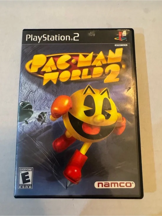 Pac-Man World 2 (Sony PlayStation 2, 2002) PS2 Game Black Label No Manual