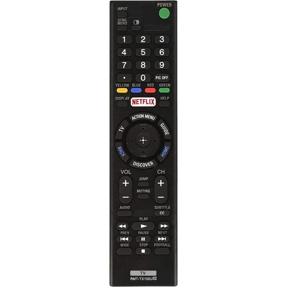 Sony RMT-TX100U for Sony Bravia TV KDL-32W600D KDL-40W600D KDL-48W650D USED