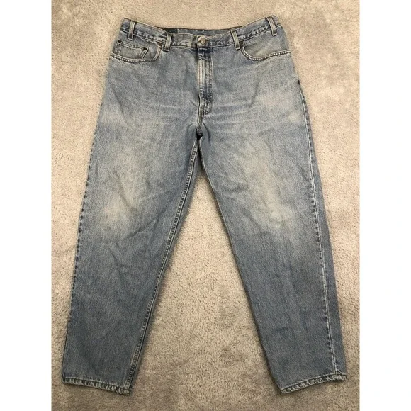 Levis 560 Jeans Men's 40x30 Vintage Loose Fit Tapered Leg Made in USA Blue