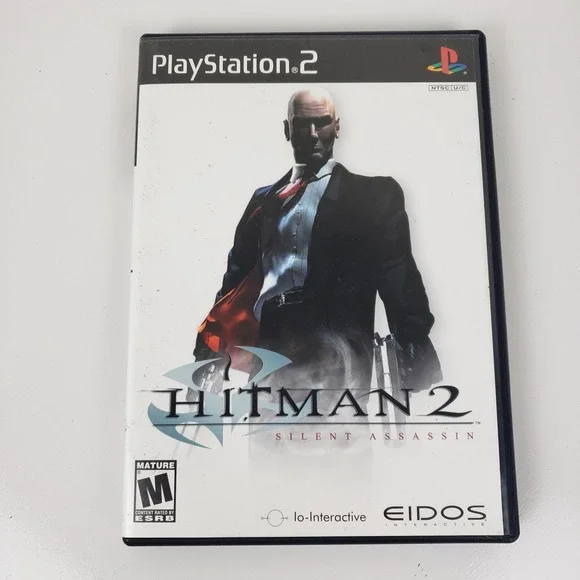 Hitman 2 Silent Assassin Sony PlayStation 2 PS2 Game SLUS-20374 Eidos NTSC U/C