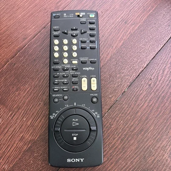 Sony VTR RMT-V161A Remote Control TV VCR Plus Remote Control
