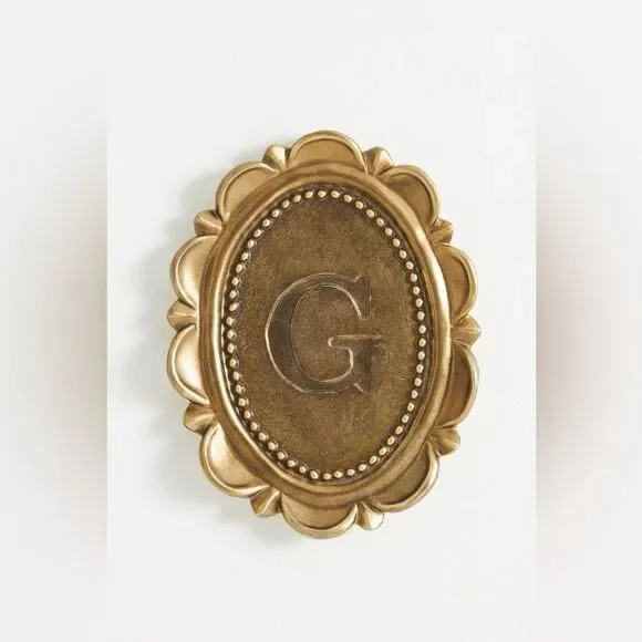 New Anthropologie Louisa Monogram Gallery Wall Charm