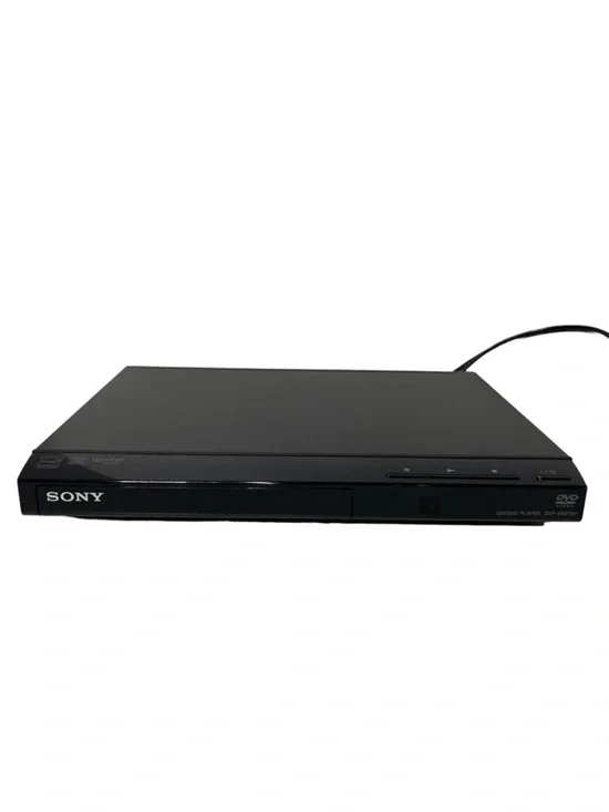 Sony CD/DVD Video Player Dolby Digital Compact Slim Black Model DVP-SR210P