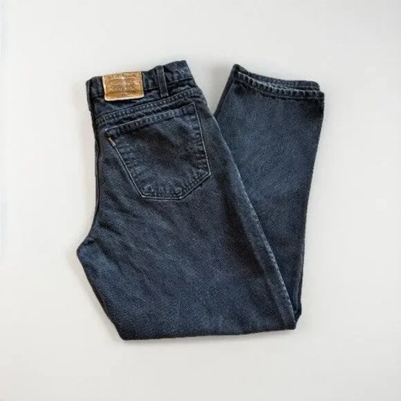 Levis 545 Jeans Mens 30 X‎ 30 Black Brown Tag Loose Grunge Vintage 90s Skater