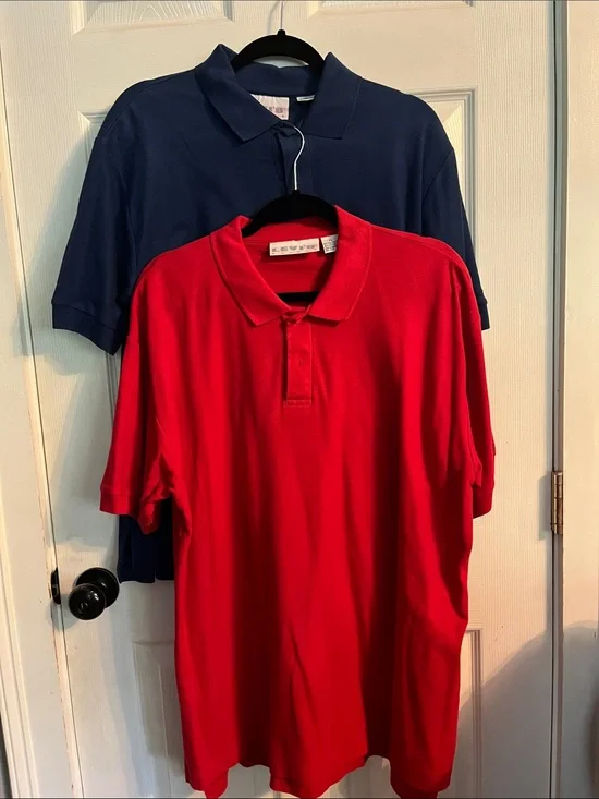 Levi's Men’s Polos in Red, & Navy