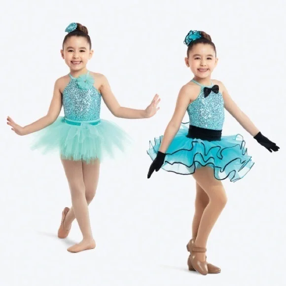 Girls 3 piece Dance Costume Fly Me To The Moon Size LC Jazz Tap Ballet Lyrical