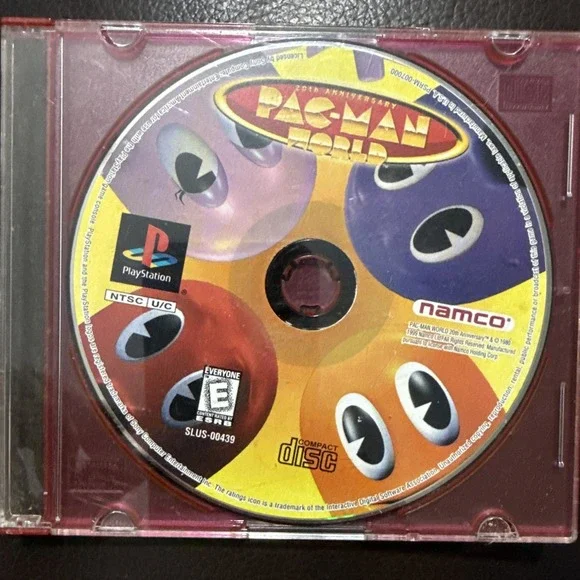 Pacman‎ World Sony PlayStation 1 PS1