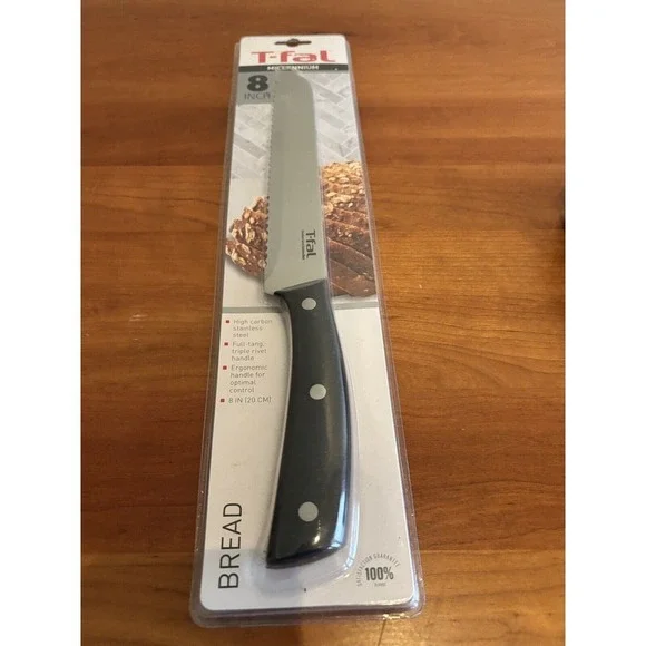 NIB T-Fal Millennium 8 inch Bread Knife