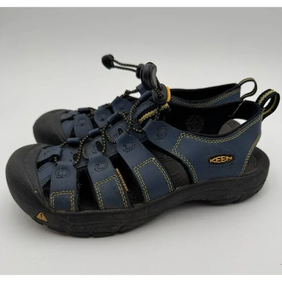 Keen Men's 6 Waterproof Trail Hiking Sandals‎ Blue XT1205 Waterproof Closed Toe