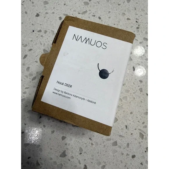 Namuos Hook DEER Wall Hanger OS Black EUC 2.5
