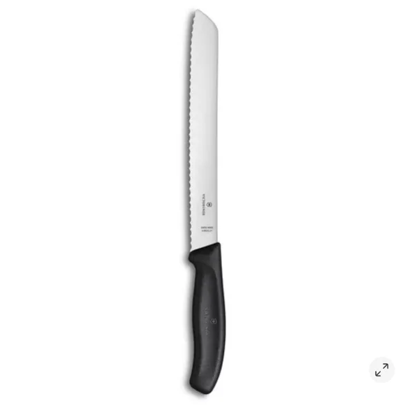 ❤️BUY 2 GET 1 FREE Victorinox Black-Handled Swiss Classic Bread Knife