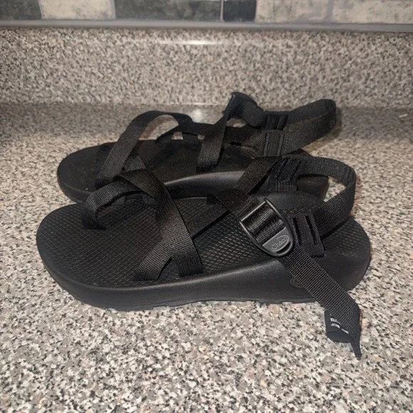 Chaco Z Cloud Mens Black Sport Sandals Hiking Outdoor Comfort Size 10
