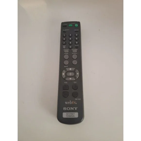 Sony webTV Remote Control‎ RM-Y801