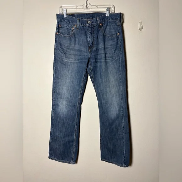 Levi’s Mens 527 Slim Fit Bootcut Jeans Size 34X32
