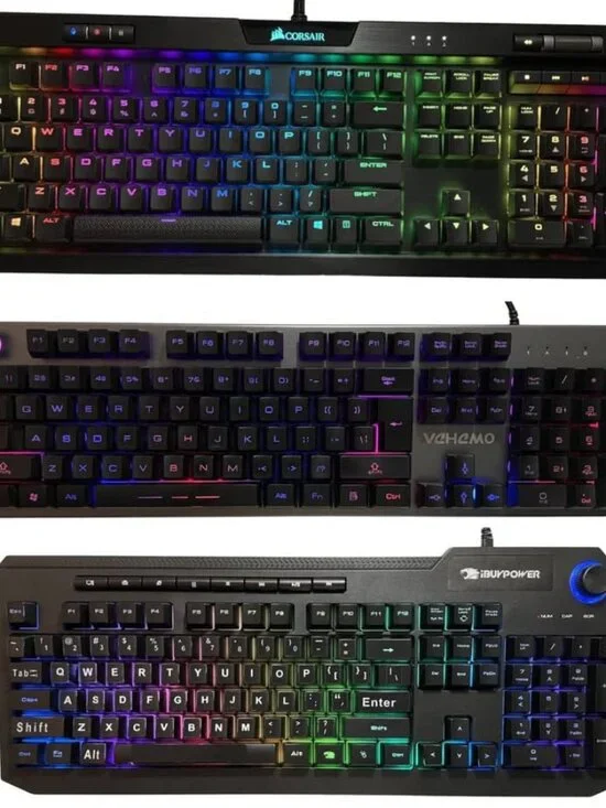 Logitech G105 wired gaming keyboard with 6 programmable G-keys – Works