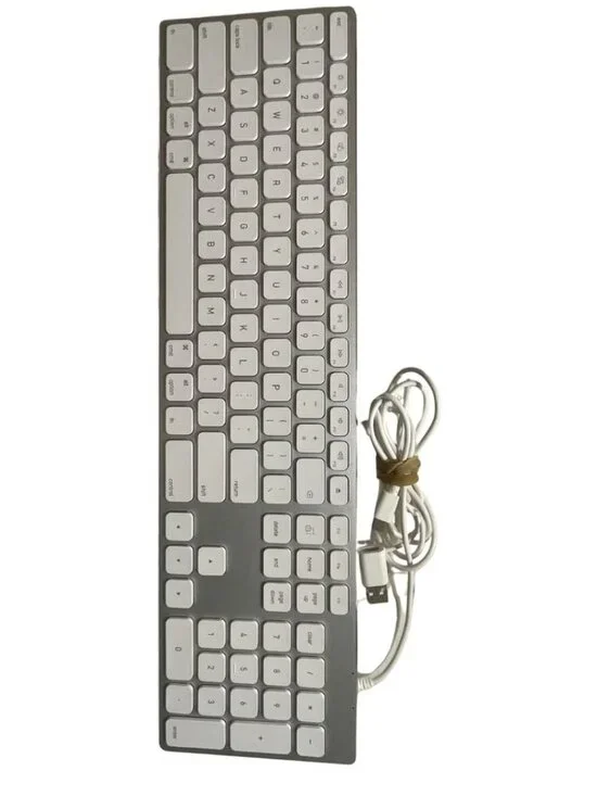 Yivandi Aluminum Wired Keyboard KB-027 for Mac – Full Size Slim USB-A / USB-C