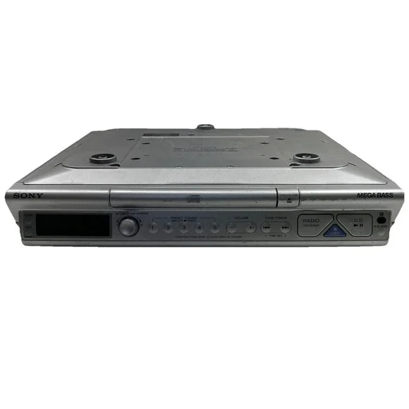 SONY ICF-CD543RM Kitchen Under Cabinet Radio CD Mega Bass No Remote No Hardware