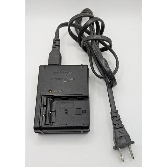 Sony Battery Charger Unisex OS Black Good BC-VM10 InfoLithium M Series Untested